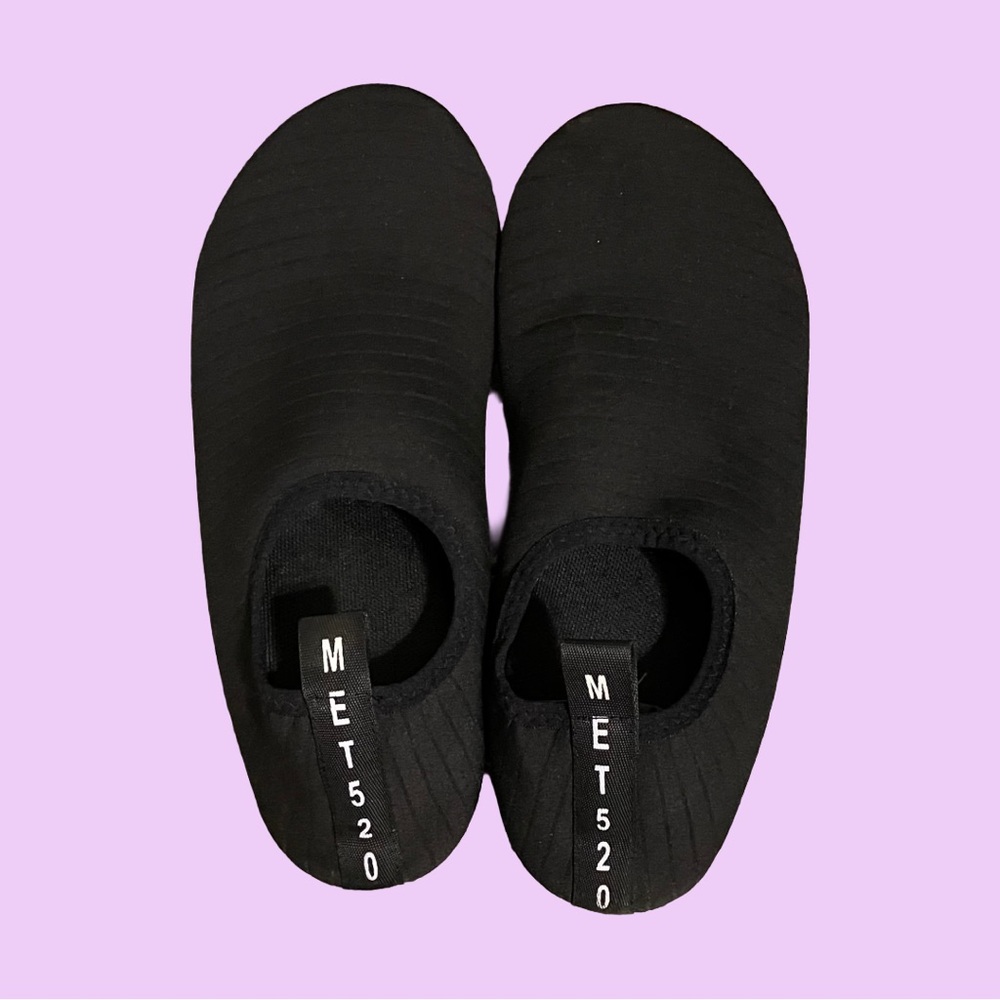 Black Slip-On Water Shoes